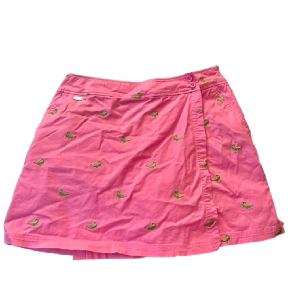 Lilly Pulitzer Pink Alligator Skort